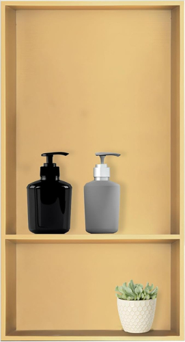 Shower Niche,12 * 24 Stainless Steel Elegant Bathroom Niche